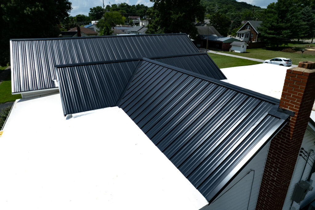 Commercial metal roofing - Standing seam